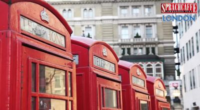 Czerwone budki telefoniczne w Londynie