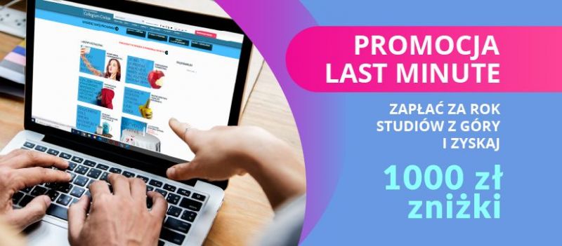 Promocja Last Minute w Collegium Civitas