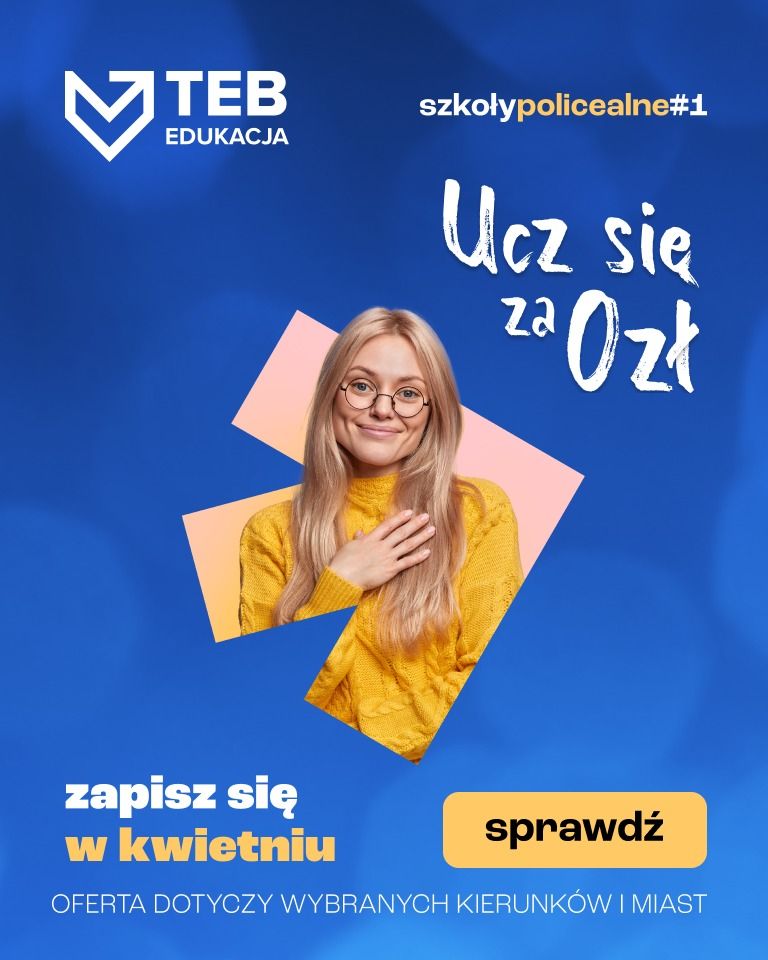 Zapisz się do TEB Edukacja w kwietniu i otrzymaj zniżkę
