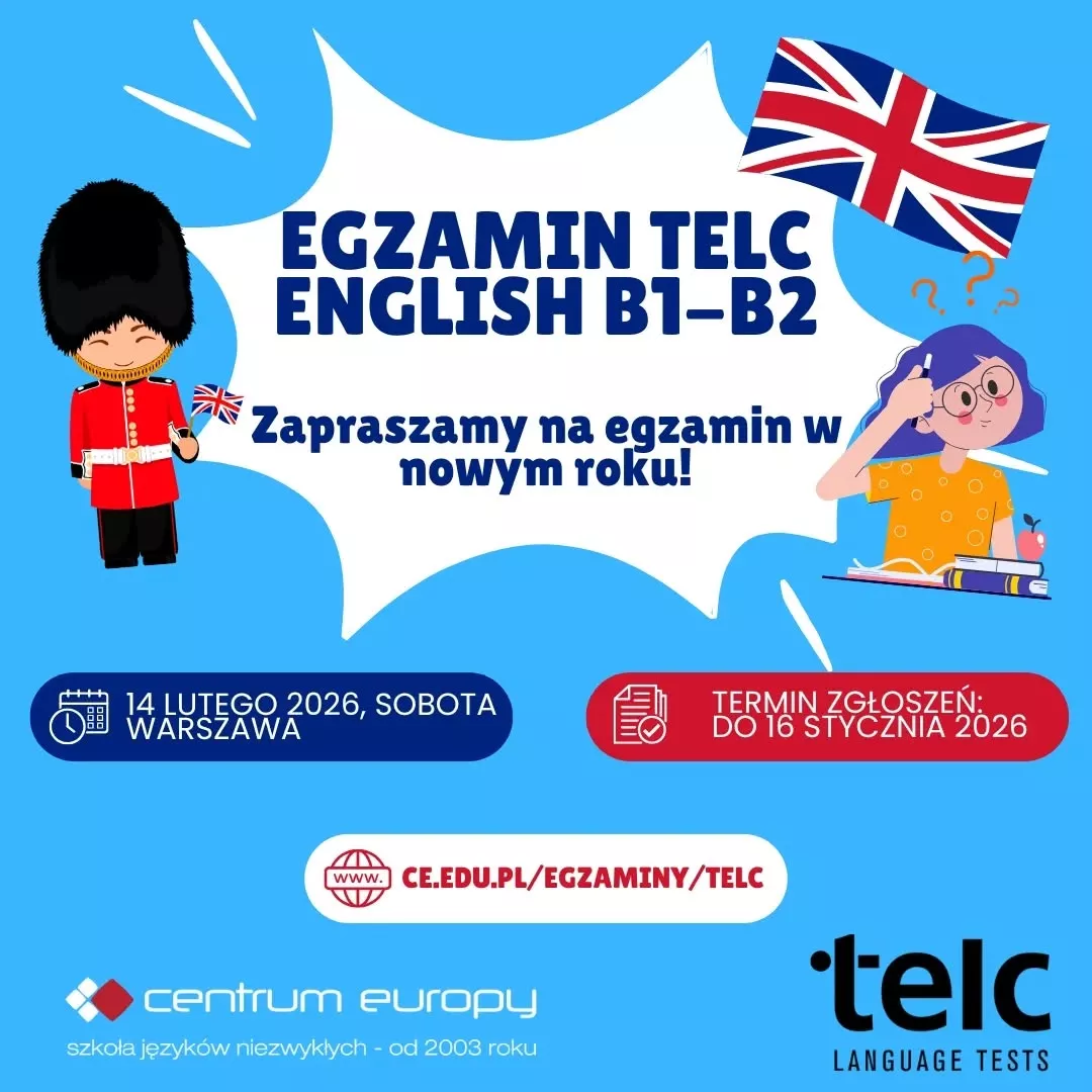 Egzamin TELC w Centrum Europy