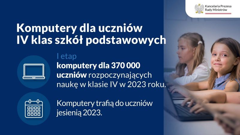 bezpłatne laptopy dla uczniów