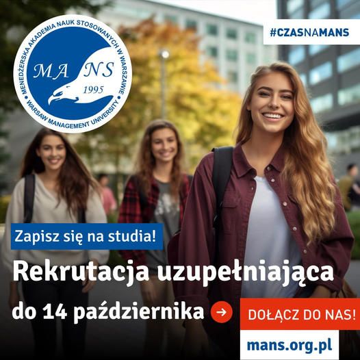 Rekrutacja dodatkowa w MANS