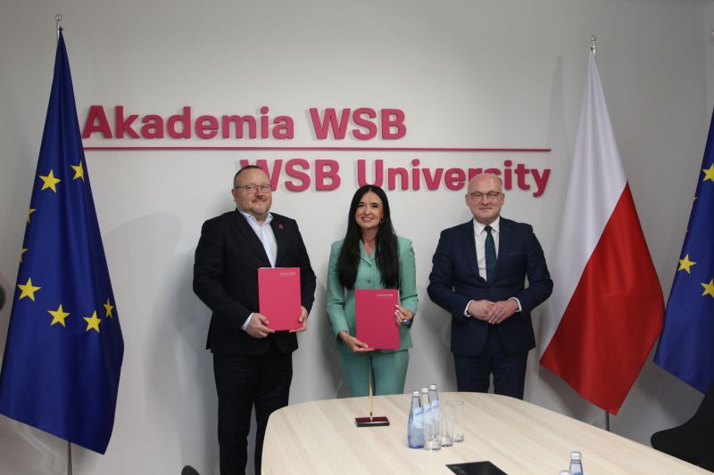 Huawei Polska podpisała porozumienia o współpracy z Akademią WSB w Dąbrowie Górniczej